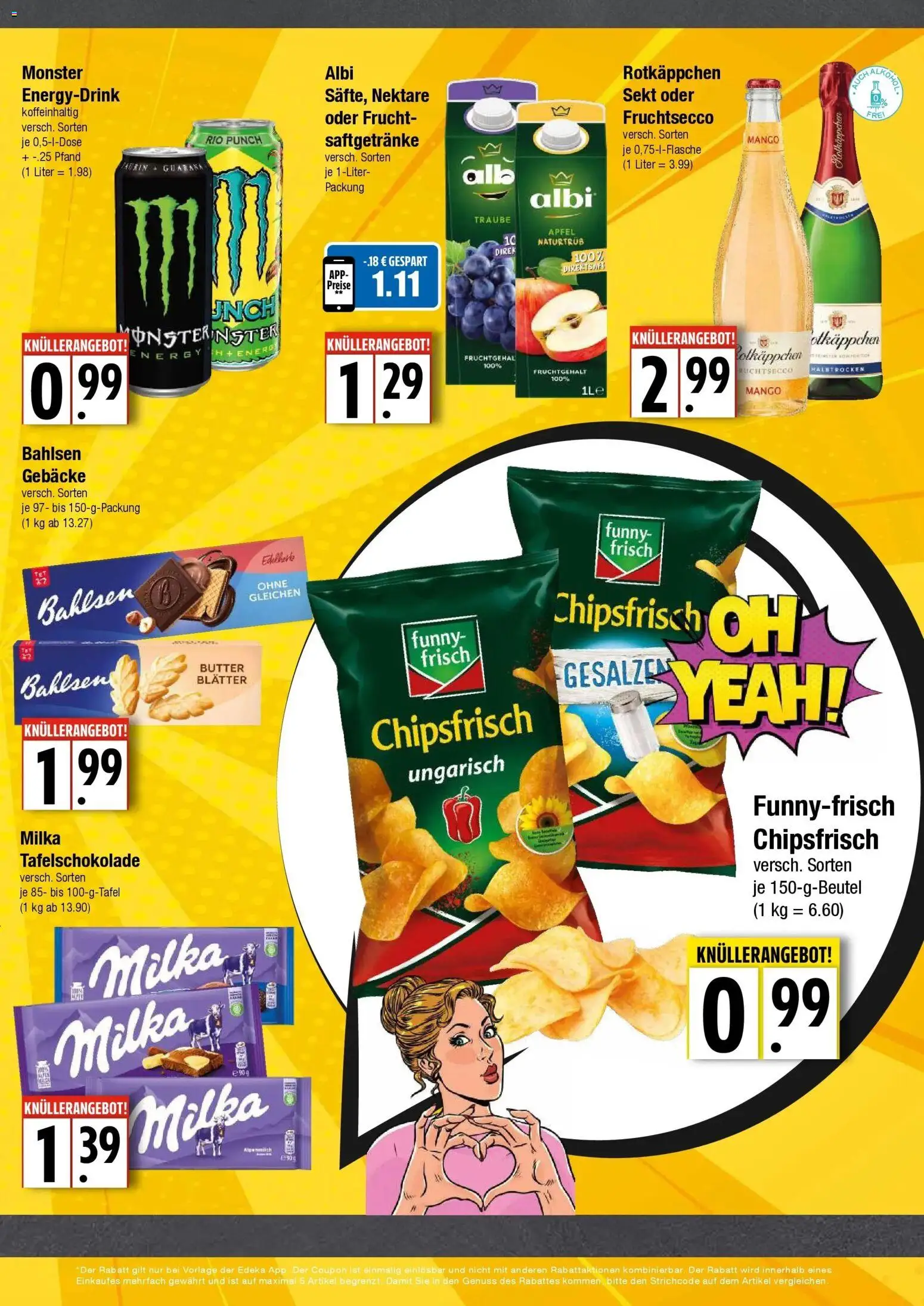 Edeka Prospekt Hamburg (ab 28.09.2026) » Angebote Online | Seite: 7 | Produkte: Energy, Butter, Sekt, Rotkäppchen