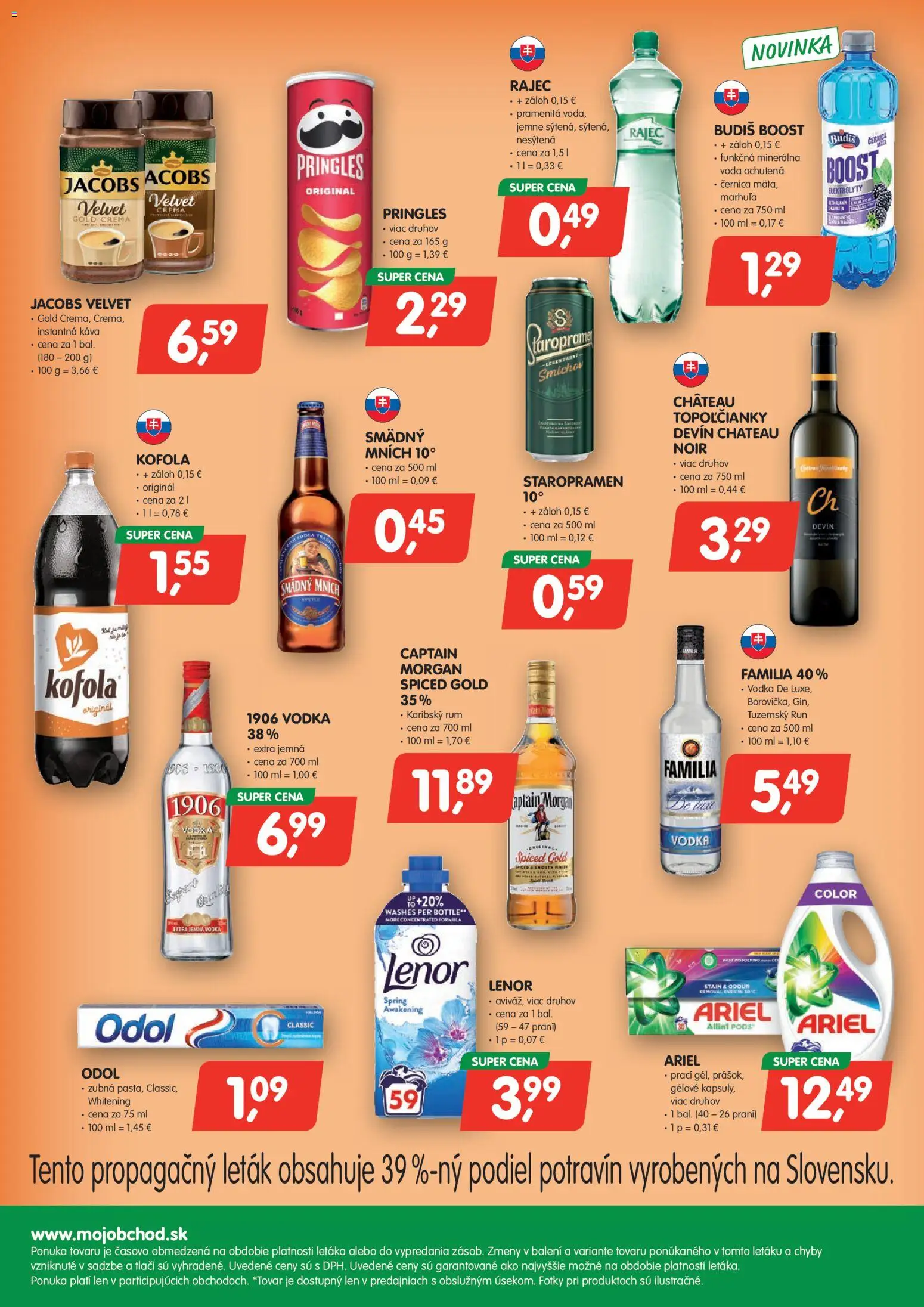 Nové Môj obchod akcie – leták je platný od 19.06.2026 | Strana: 4
