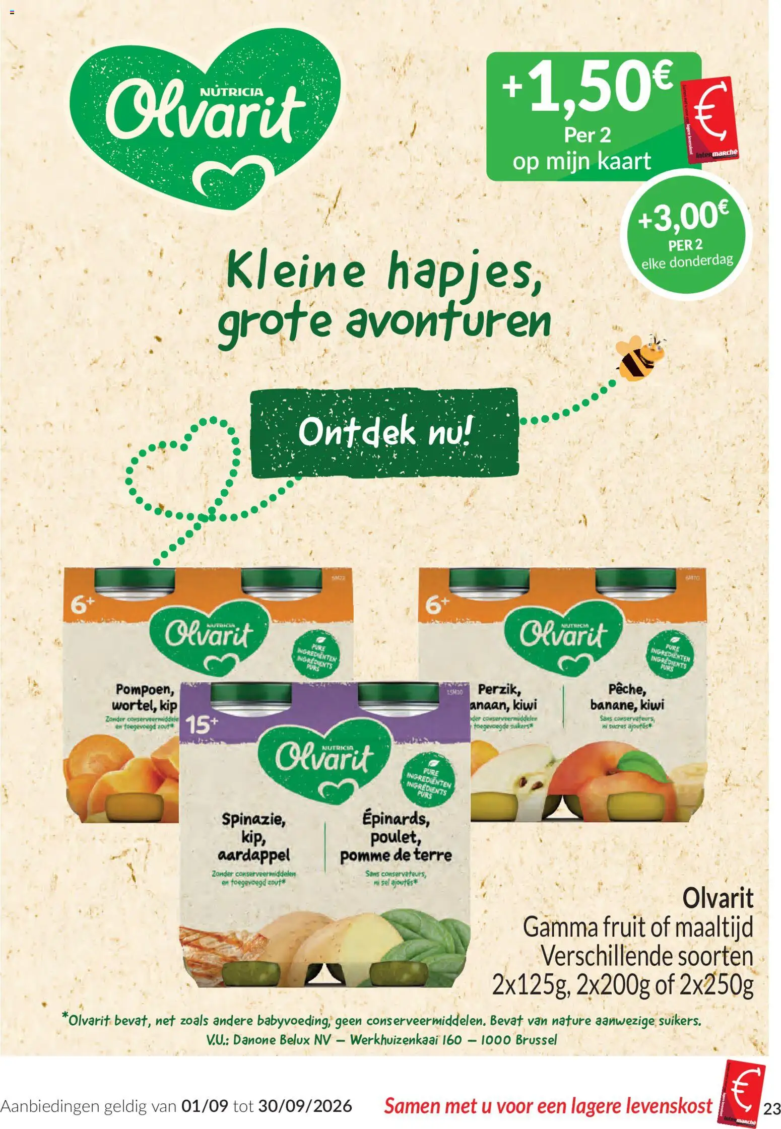{H1} | Pagina: 23 | Producten: Kip, Aardappel, Kaart, Ingrediënten