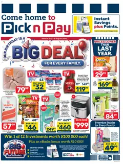 Pick n Pay specials catalogue – valid from 24/07/2026