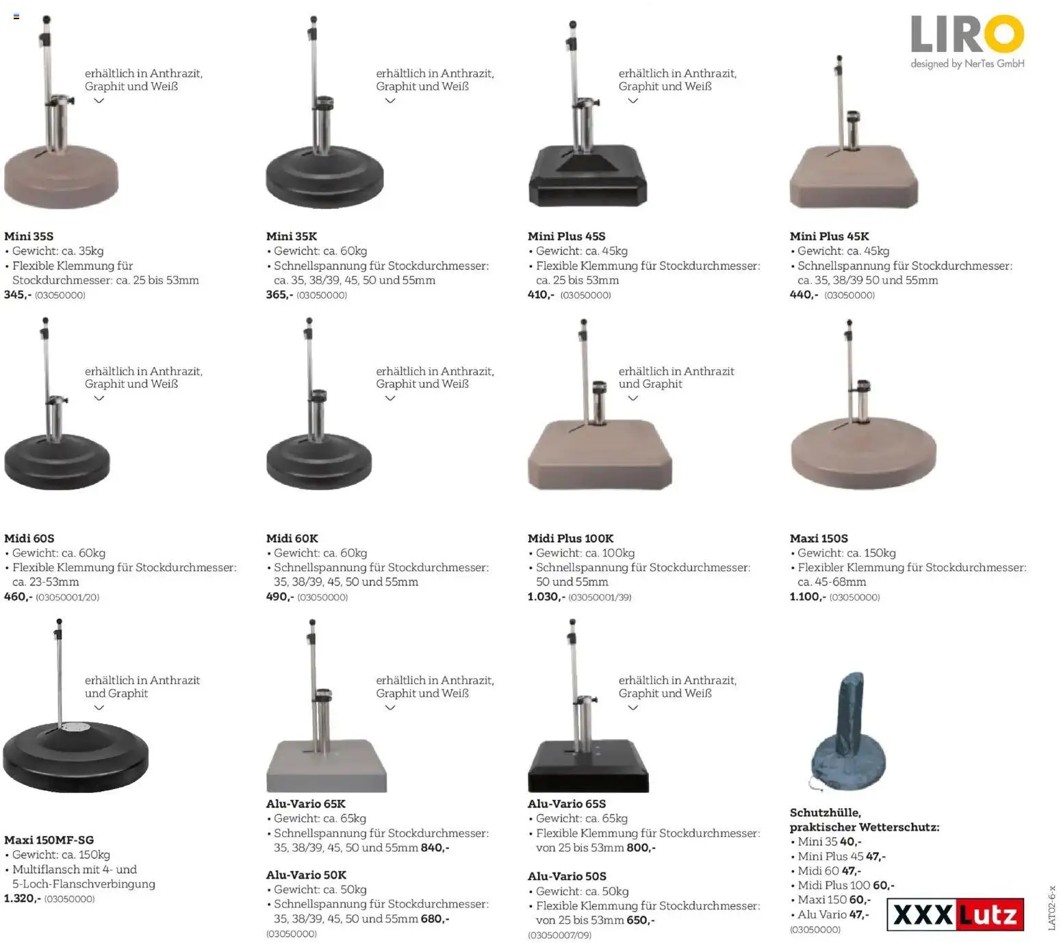 XXXLutz Gartenkatalog gültig ab 30.03.2026 | Seite: 139 | Produkte: Gewicht