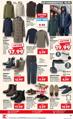 Kaufland DE -DE Folder - Voorbeeld van een folder van Kaufland DE, geldig van 10-09-2026 | Pagina: 55 | Producten: Boxershorts
