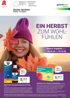 Angebote - Ihre Apotheke vor Ort: Jetzt alle Angebote auch online entdecken! ab 26.09.2026 gültig