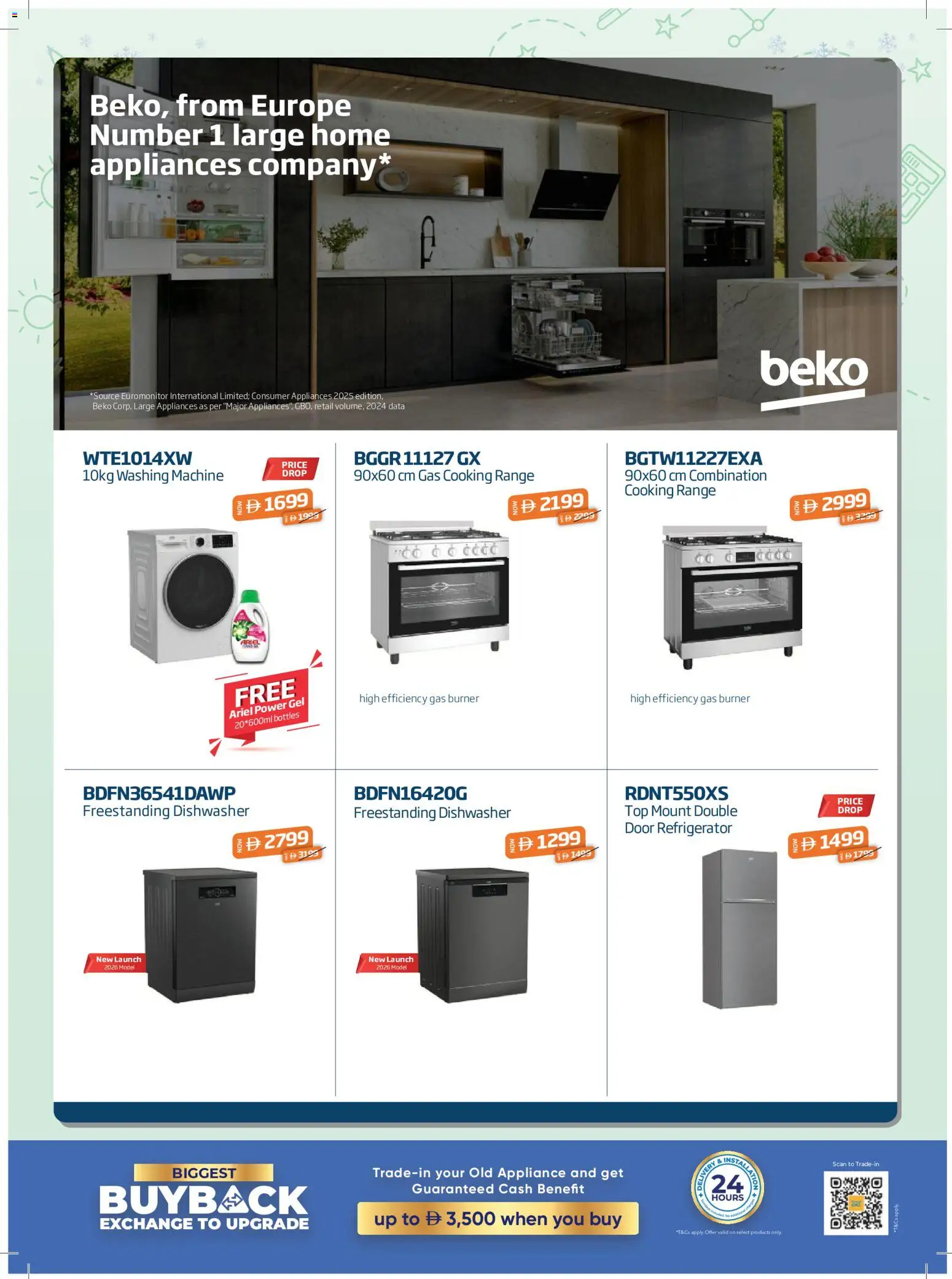 {H1} | Page: 48 | Products: Data, Refrigerator, Washing machine, Dishwasher