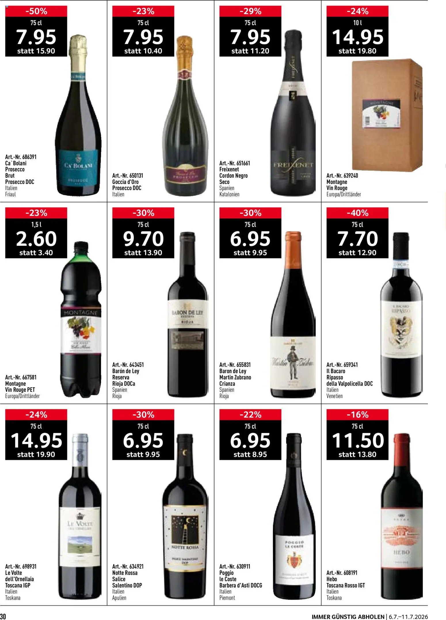 🛍️ Prodega aktionen ab 06.07.2026 » Entdecken Sie exklusive Rabatte und sparen Sie noch heute! 💰 | Schweiz