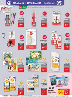 Spar katalog akcije – veljaven od 19.08.2026 | Stran: 34 | Izdelki: Zvezek, Pisala, Blok, Lepilo