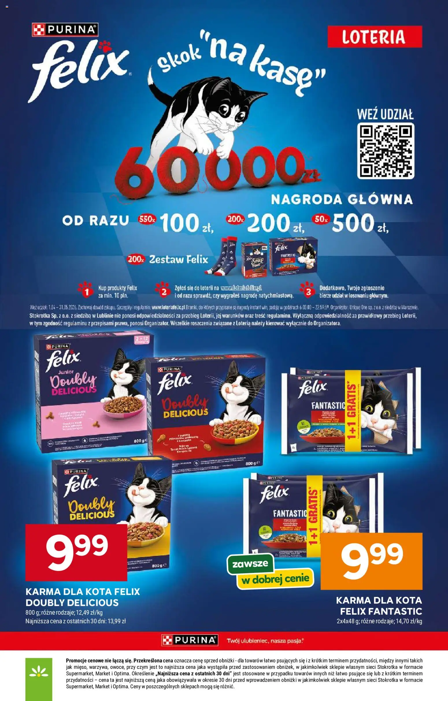 Stokrotka gazetka od 21.05.2026 | Strona: 55 | Produkty: Stokrotka, Karma dla kota