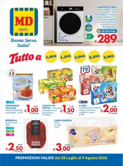 Anteprima del volantino MD Discount volantino valido a partire dal 28/07/2026
