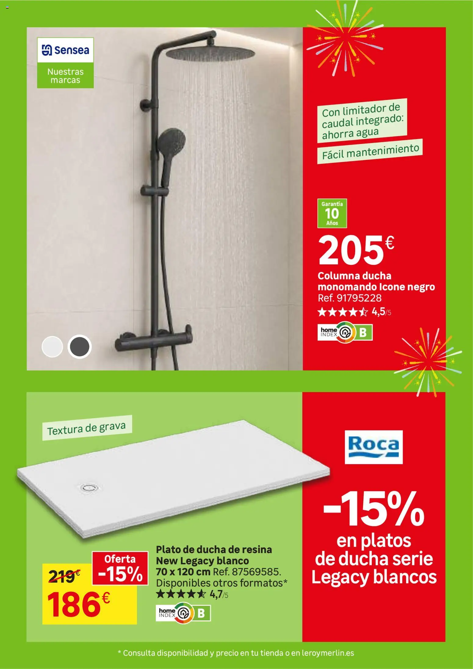 Leroy Merlin catálogo │ válido desde el 23/06/2026 | Página: 91 | Productos: Ducha