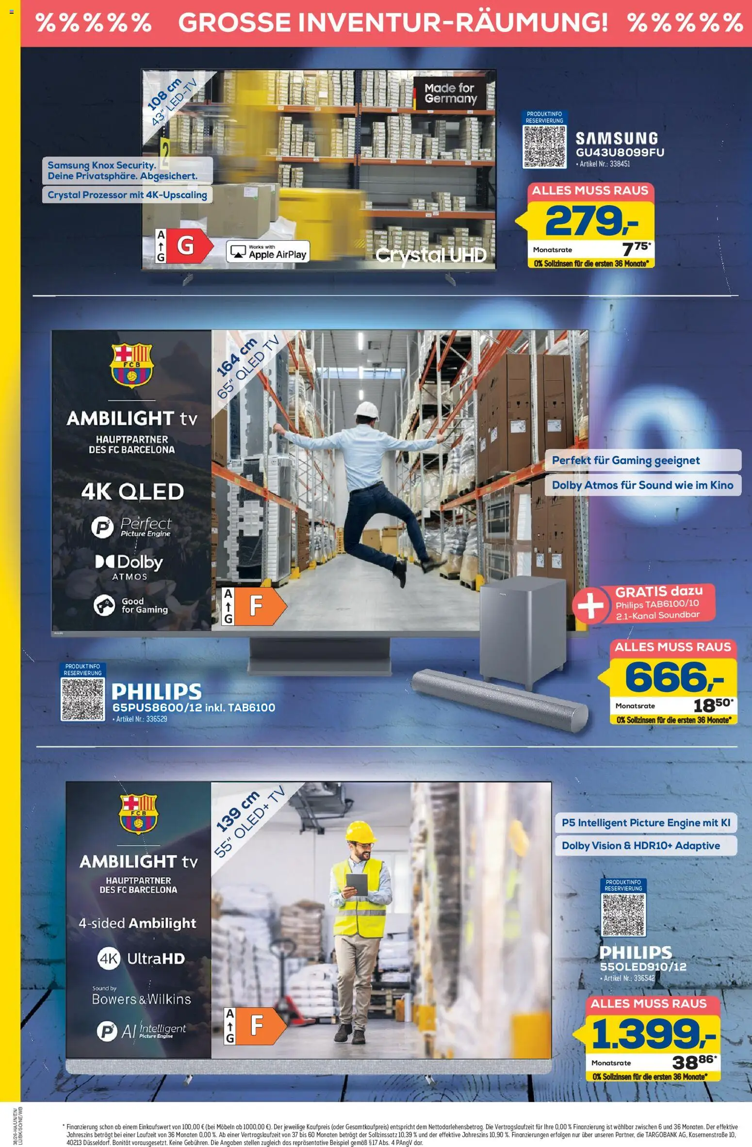 Euronics Prospekt Berlet – gültig ab 10.09.2026 | Seite: 2 | Produkte: Philips, Samsung, Apple, Soundbar