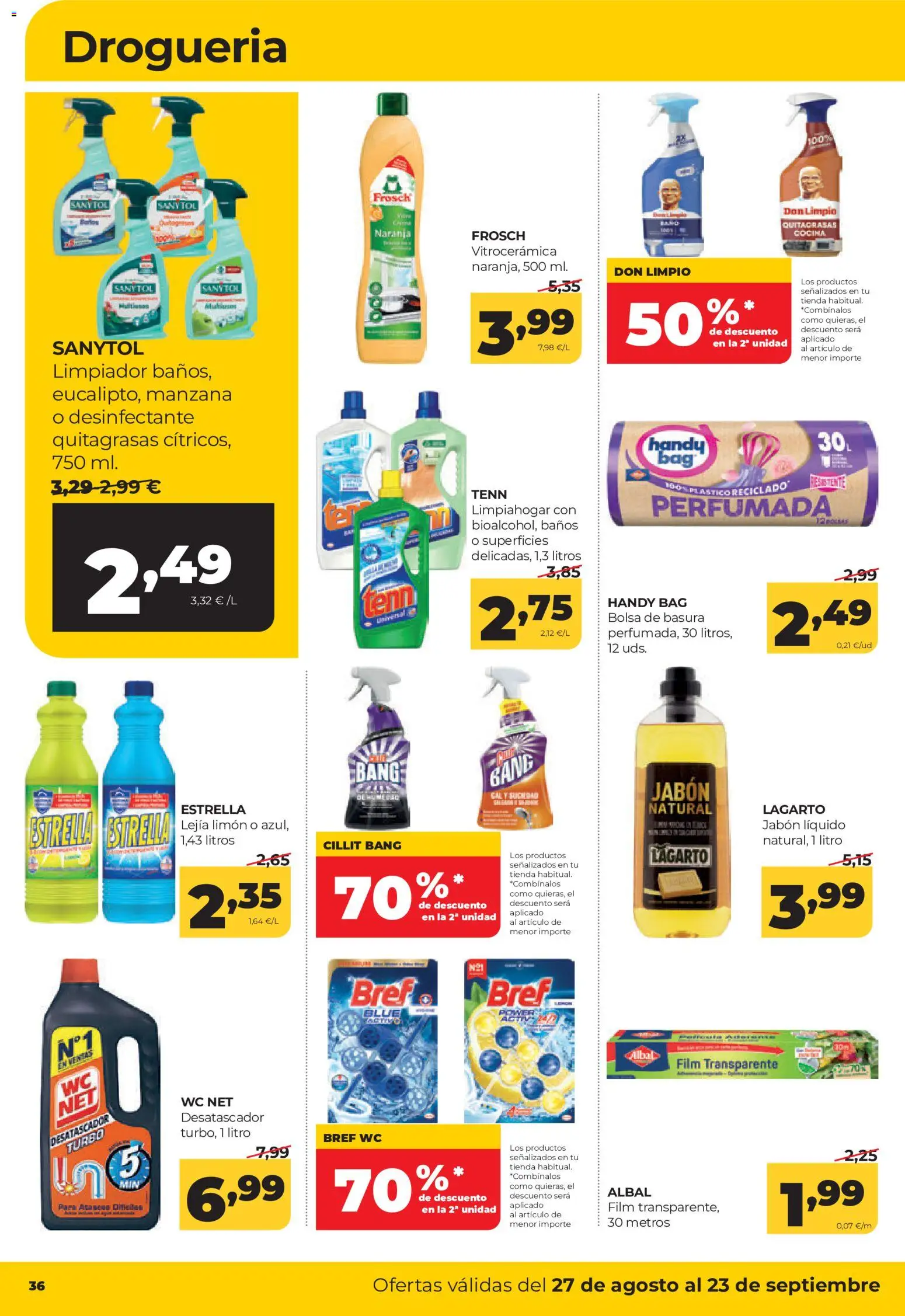 Alimerka folleto Castilla y León │ válido desde el 27/08/2026 | Página: 40 | Productos: Manzana, Bolsa, Cocina, Jabón líquido