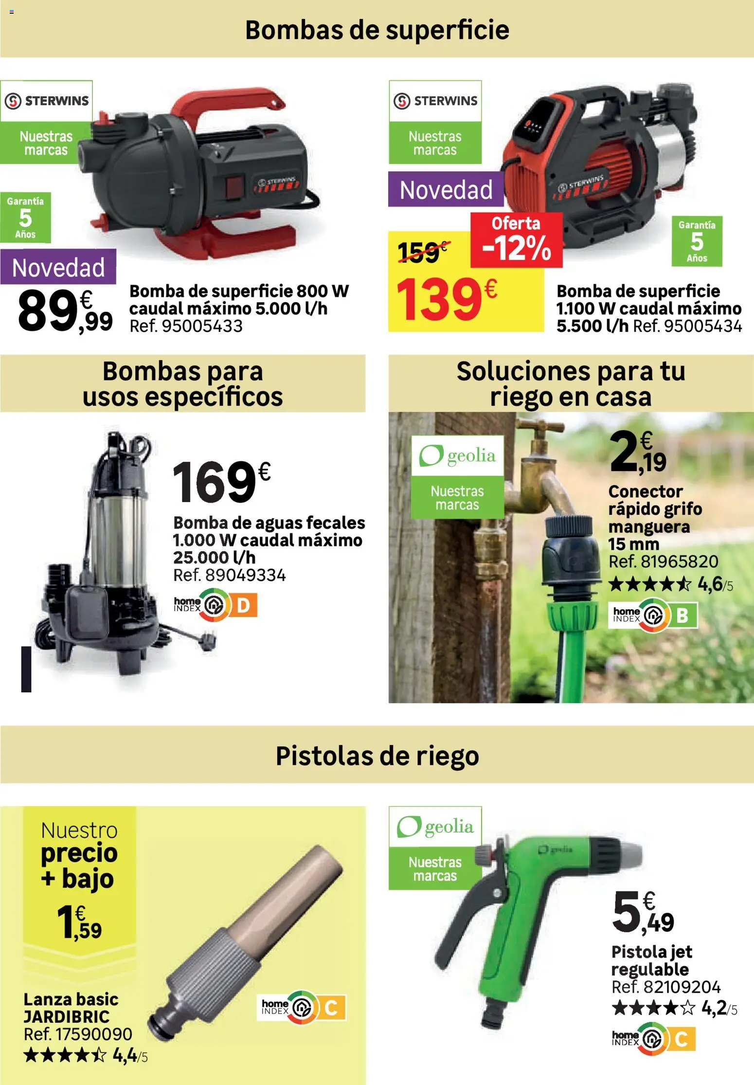 Leroy Merlin catálogo │ válido desde el 24.03.2026 | Página: 116 | Productos: Manguera, Conector