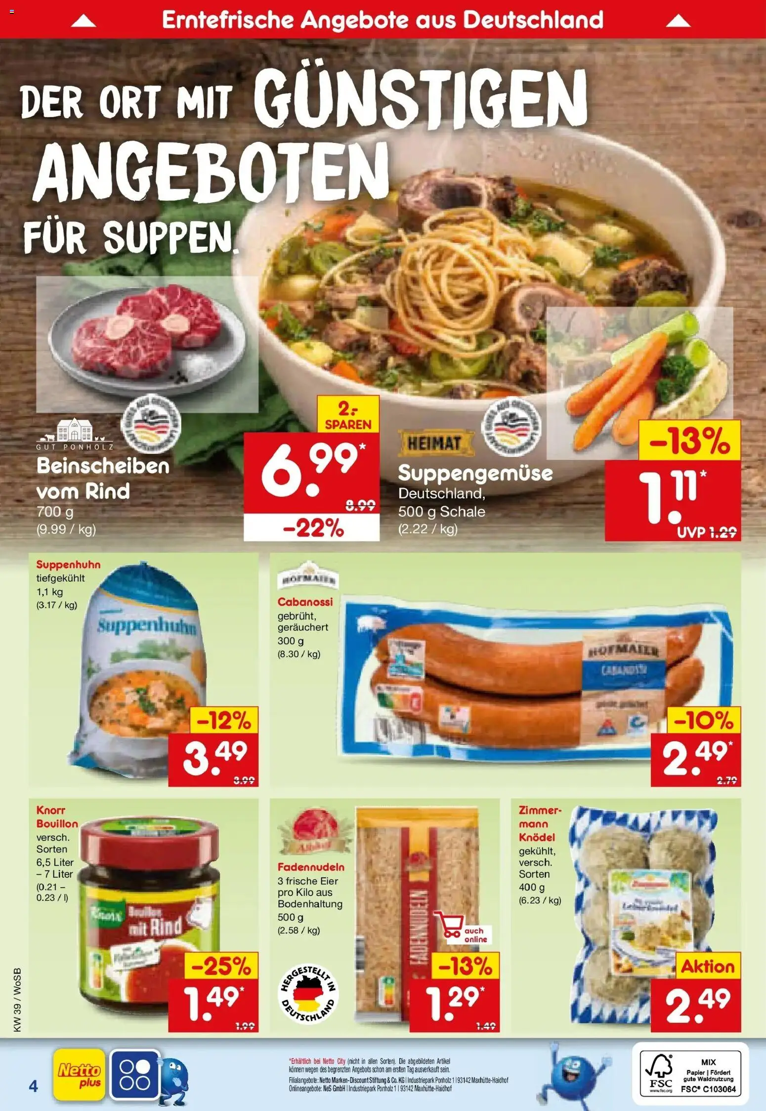 Netto Marken-Discount Prospekt Ludwigshafen-Edigheim – gültig ab 21.09.2026 | Seite: 7 | Produkte: Eier, Knorr