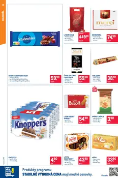 Náhled letáku Makro leták - Pro milovníky jídla od 15.07.2026 | Strana: 18 | Produkty: Bonboniéra, Studentská pečeť, Lotus Biscoff, Sušenky