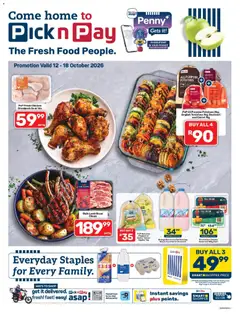 Pick n Pay specials catalogue – valid from 12/10/2026
