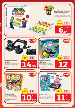Vista previa Alcampo HG Nacional Juguetes válido desde el 22/10/2026 | Página: 11 | Productos: Té, Teléfono, Juega, Agua