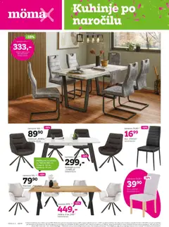 Mömax katalog akcije – veljaven od 11.05.2026 | Stran: 8 | Izdelki: Naslanjač, Jedilna miza, Miza, Stol