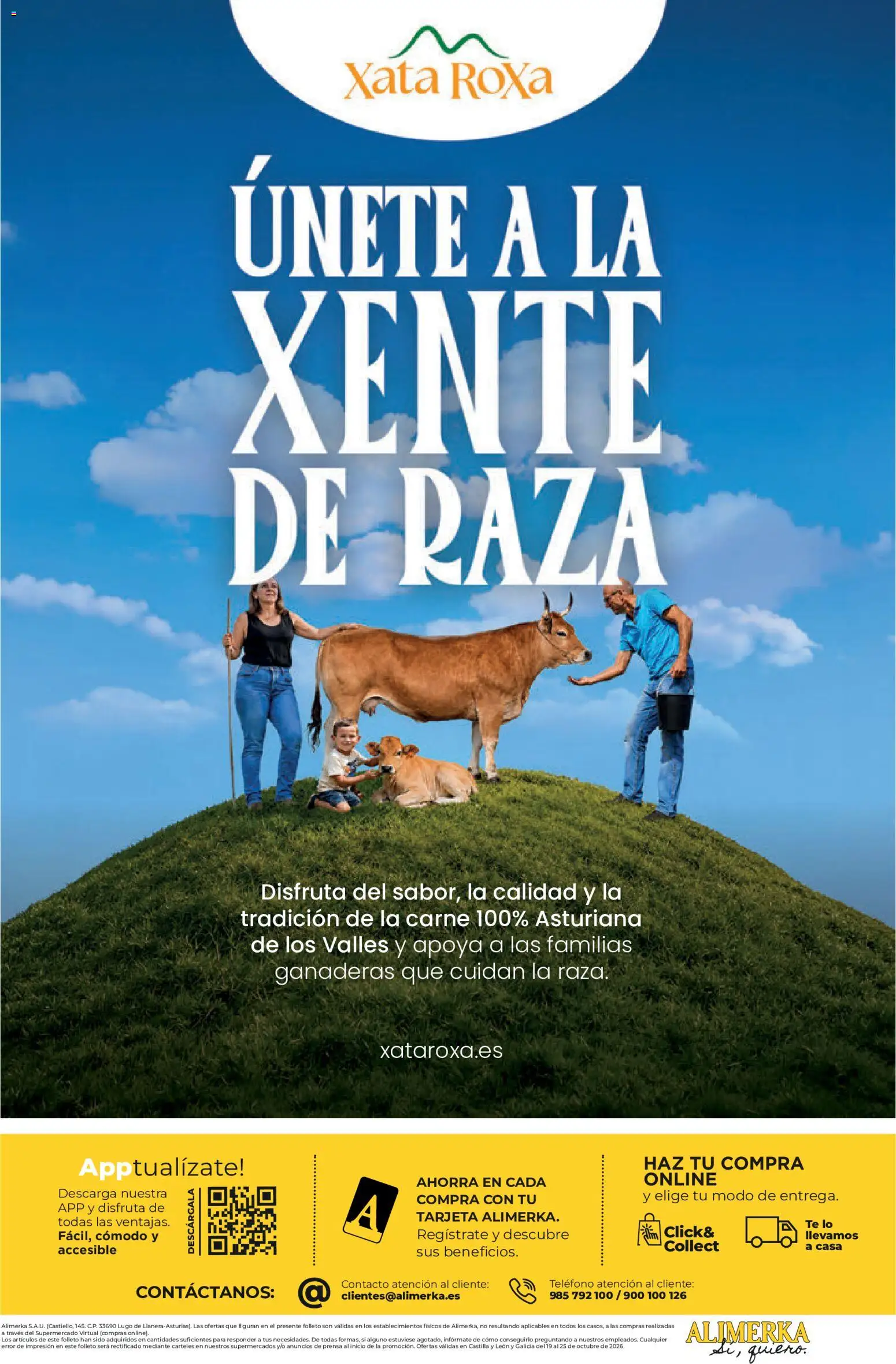 Alimerka folleto Castilla y León │ válido desde el 19/10/2026 | Página: 16 | Productos: Té, Teléfono, Prensa, Carne