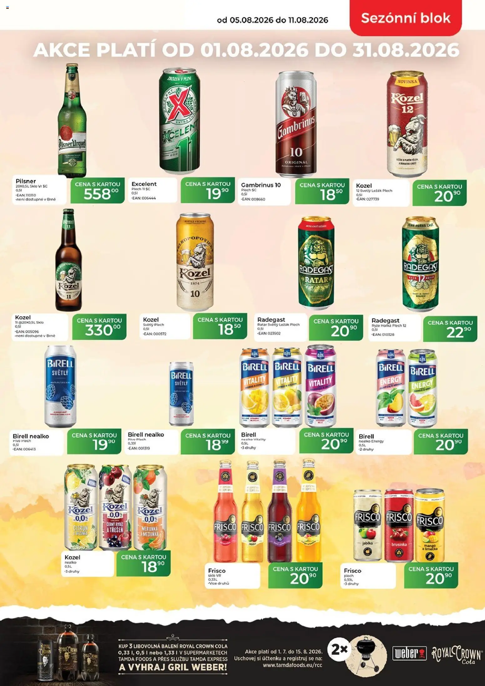 Tamda Foods leták od 05.08.2026 | Strana: 7 | Produkty: Mango, Rýže, Kozel, Radegast