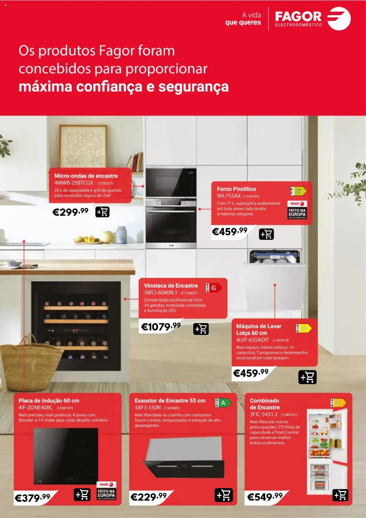 Radio Popular Especial Encastre │ válido de 07/10/2026 | Página: 13 | Produtos: Exaustor, Placa de indução, Máquina de lavar loiça, Microondas