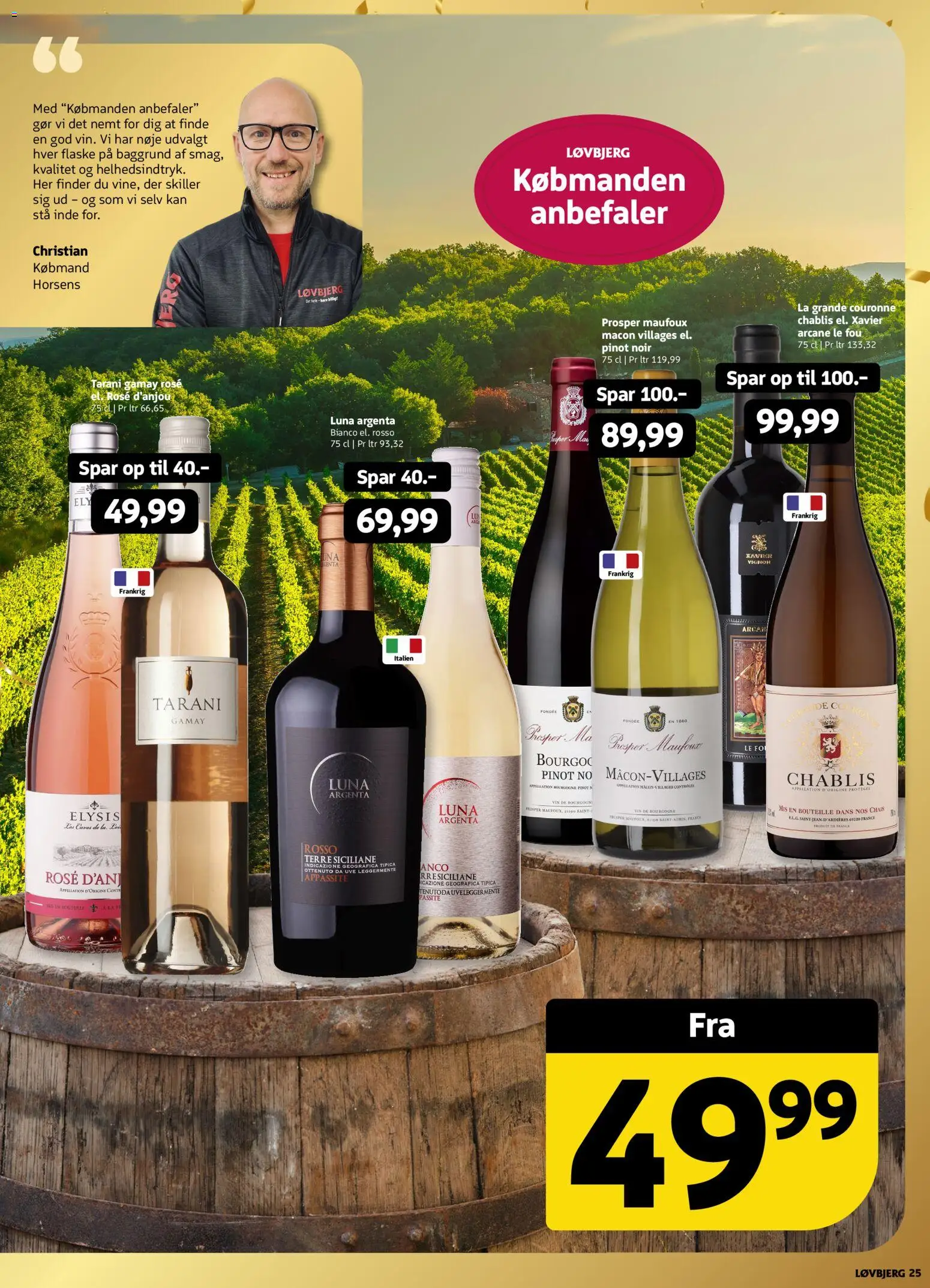 Løvbjerg tilbudsavis – gyldig fra 06.06.2026 | Side: 25 | Produkter: Vin, Søm