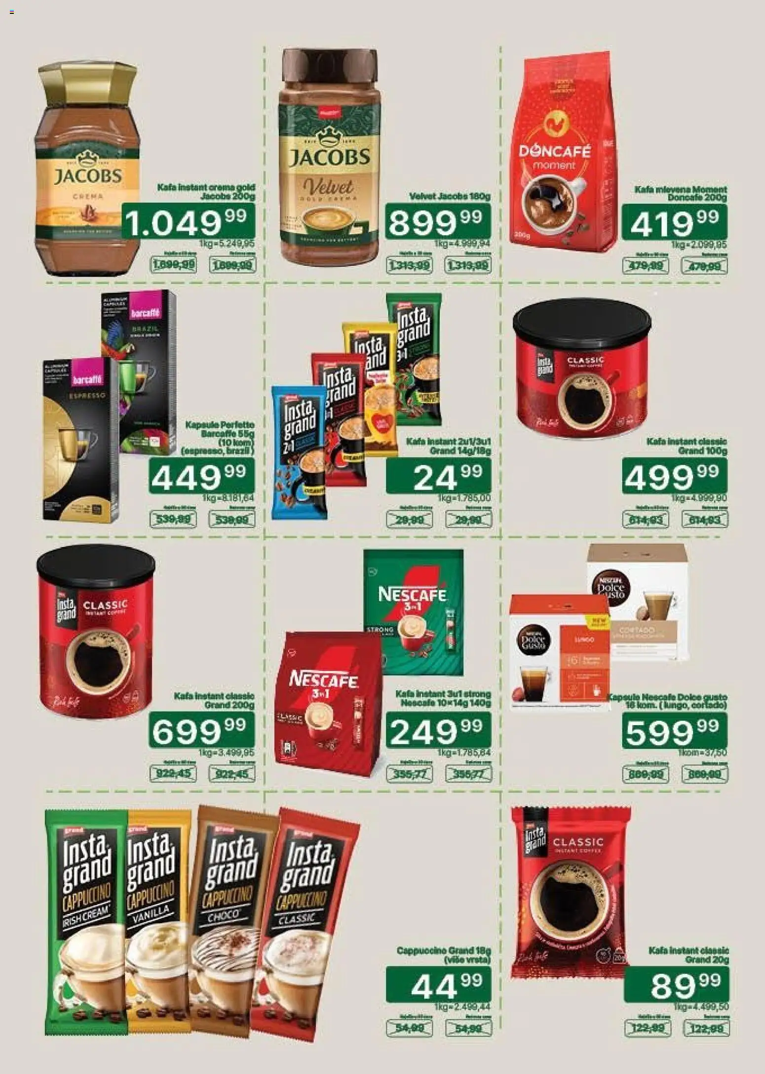 Univerexport katalog - važi od 01.09.2026 | Strana: 16 | Proizvode: Dolce Gusto, Kapsula, Kafa, Nescafé