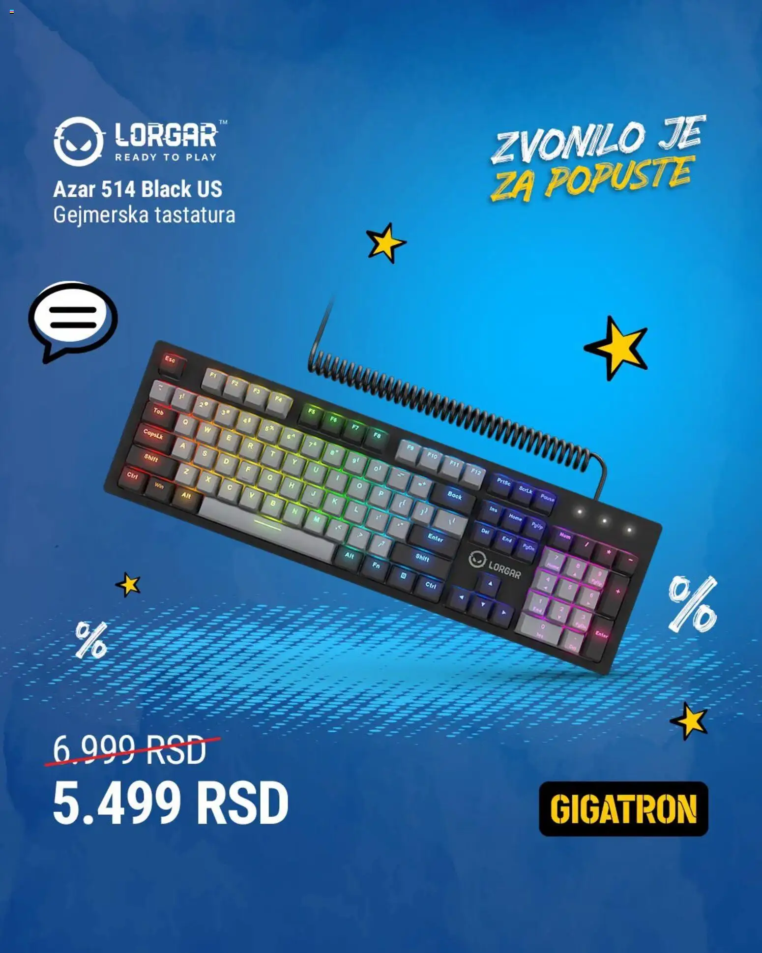 Gigatron katalog - važi od 27.08.2026 | Strana: 6 | Proizvode: Tastatura