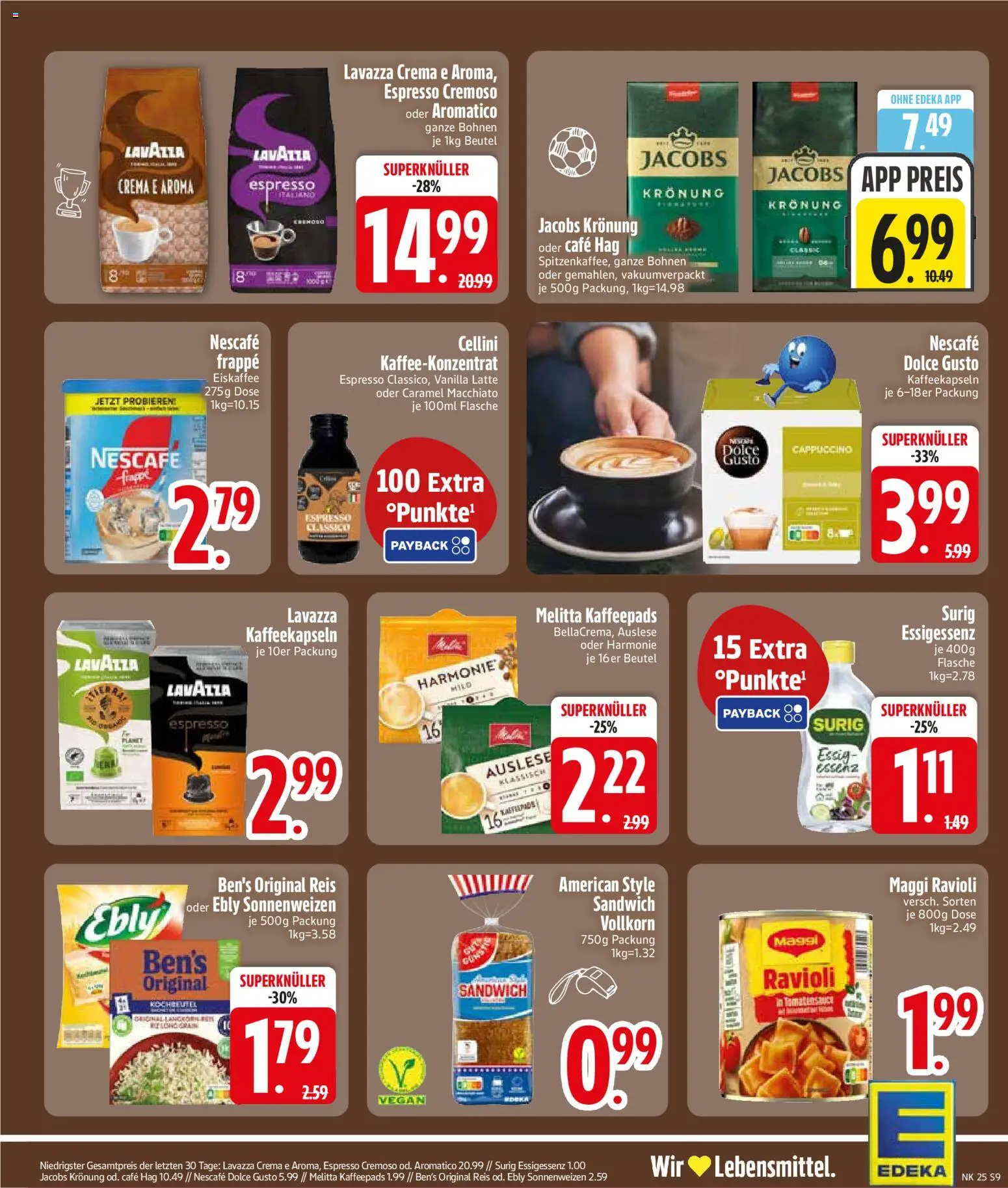 {H1} | Pagina: 13 | Producten: Sandwich, Lavazza, Nescafe, Cappuccino