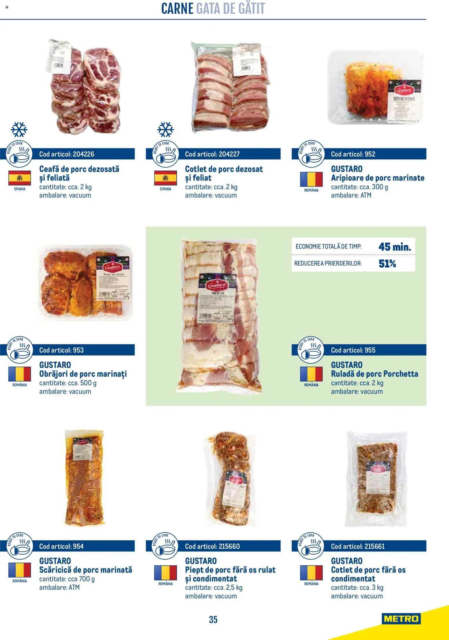 Noul catalog Metro – valabil de la 21.04.2026 | Pagină: 35 | Produse: Keçeli kalem, Lait de coco
