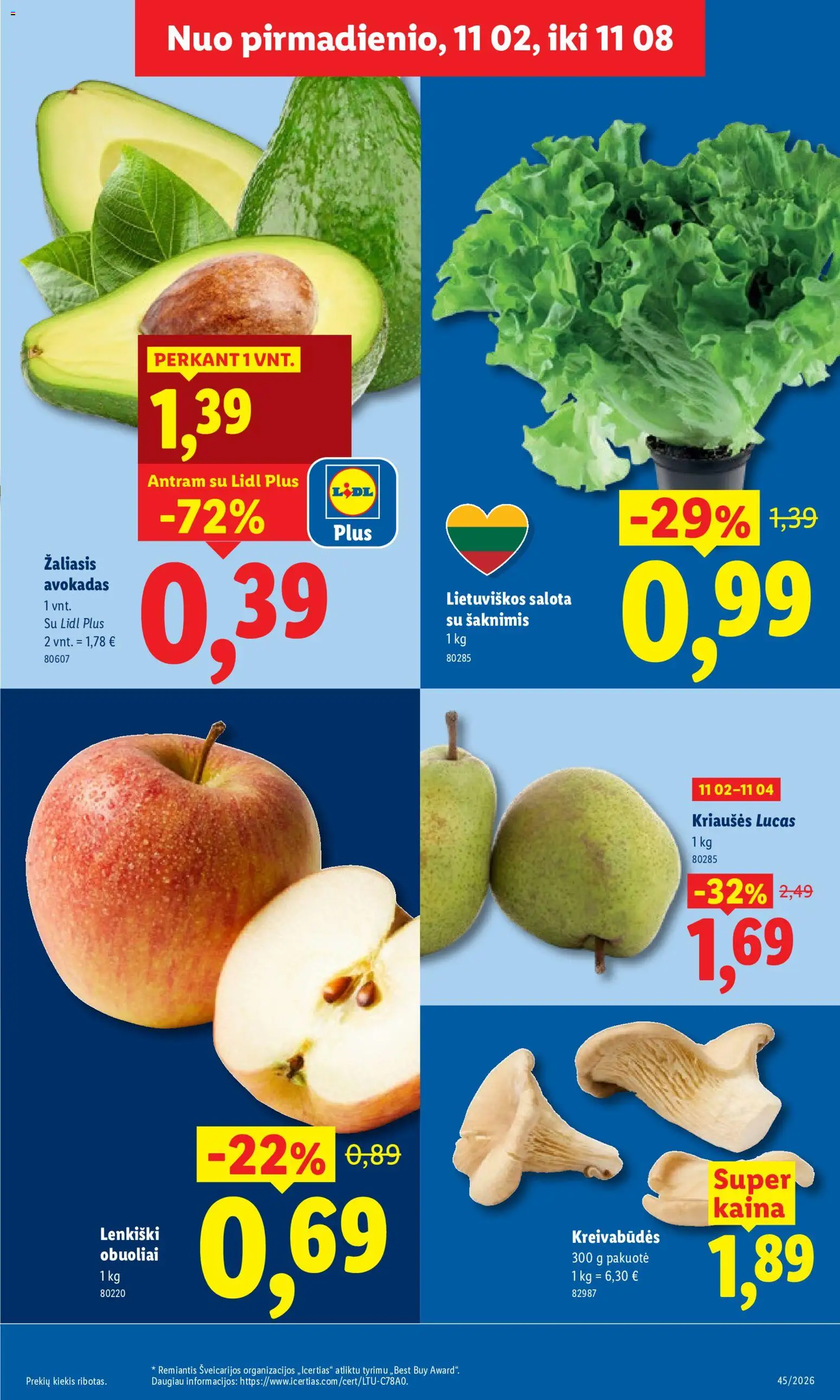 LIDL akcijos nuo 2026.11.02 | Puslapis: 5