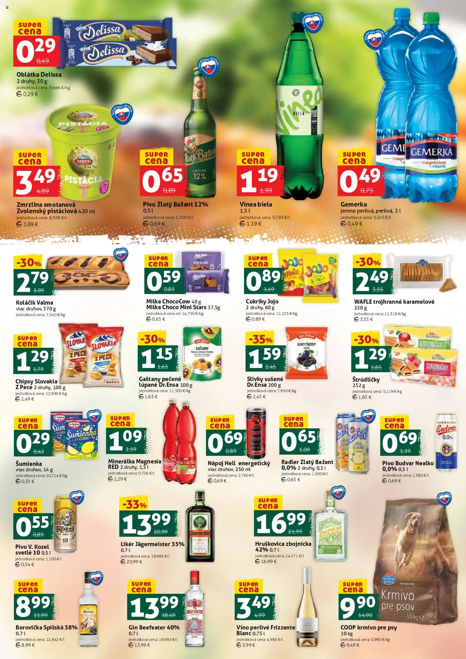 Nové COOP Jednota akcie – leták je platný od 03.07.2026 | Strana: 3
