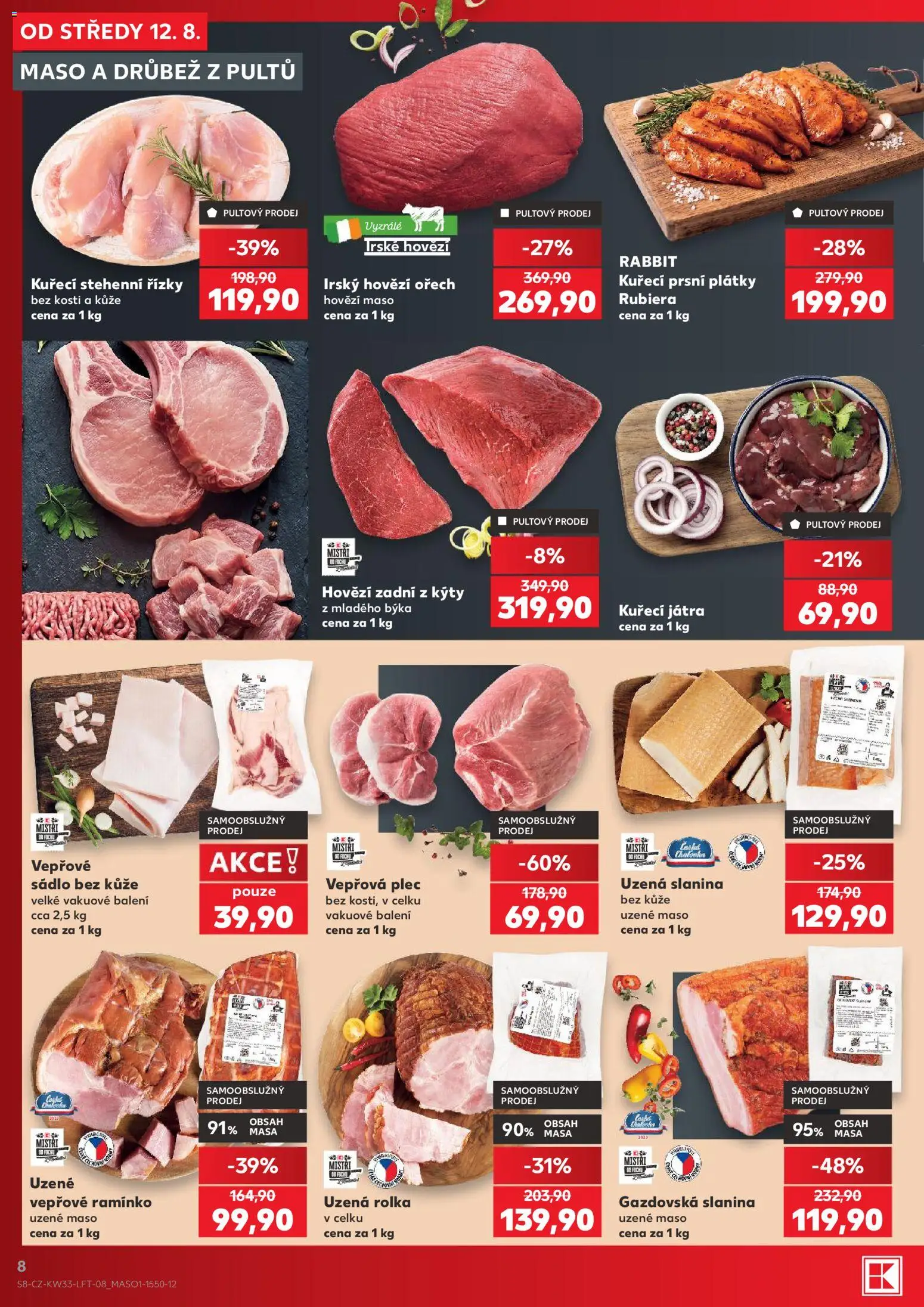 Kaufland leták - Praha 8 od 12.08.2026 | Strana: 8