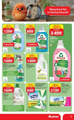 Auchan Green week ajánlataink - amely érvényes a következő dátumtól: 23.04.2026 | Oldal: 9