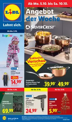 Lidl Prospekt ab 05.10.2026 gültig