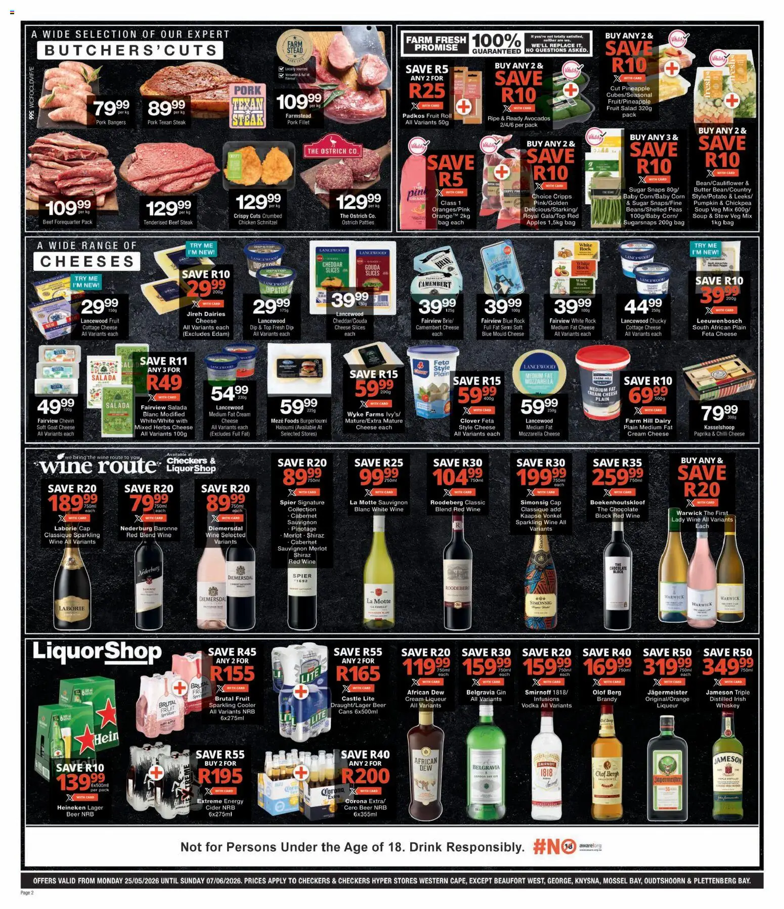 New Checkers catalogue – valid from 25.05.2026 | Page: 2 | Products: Corn, Cap, Soup, Herbs