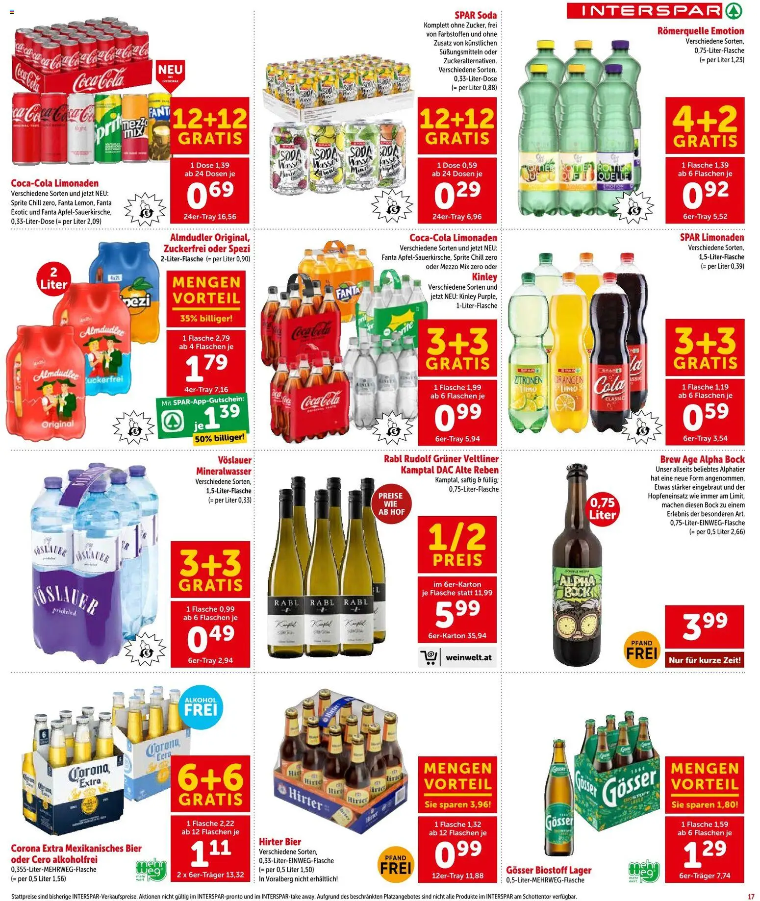 Interspar Flugblatt - Steiermark gültig ab 07.05.2026 | Seite: 17 | Produkte: Bier, Orangen
