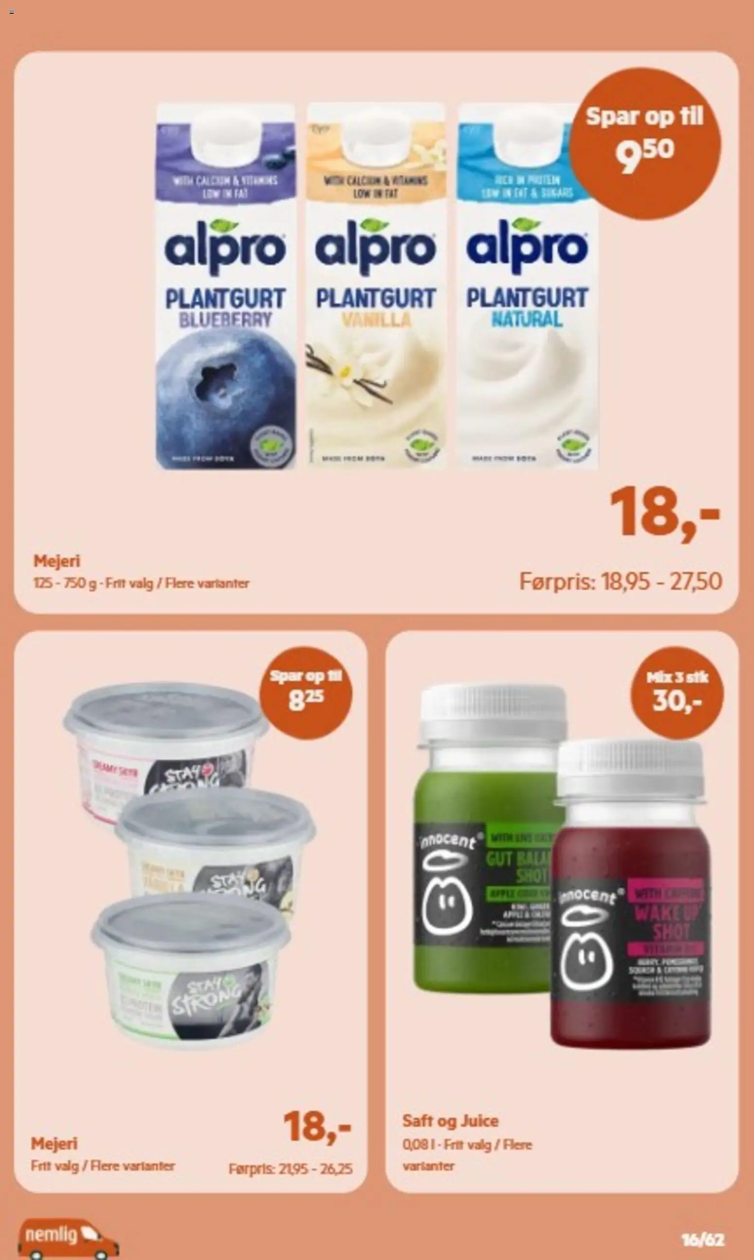 Nemlig tilbudsavis – gyldig fra 30/09/2026 | Side: 16 | Produkter: Juice