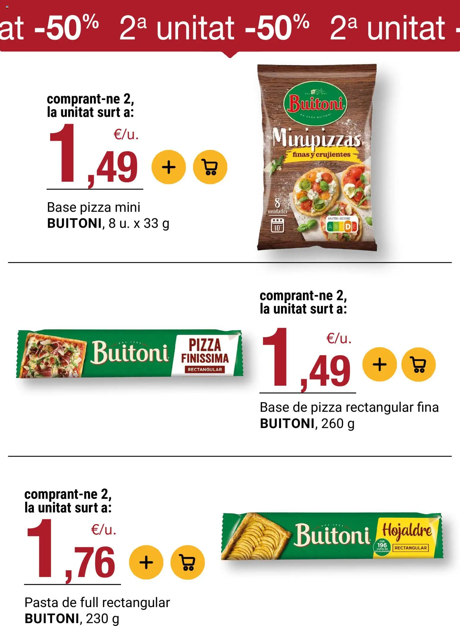 Bonpreu folleto │ válido desde el 30/06/2026 | Página: 28 | Productos: Pizza, Pasta