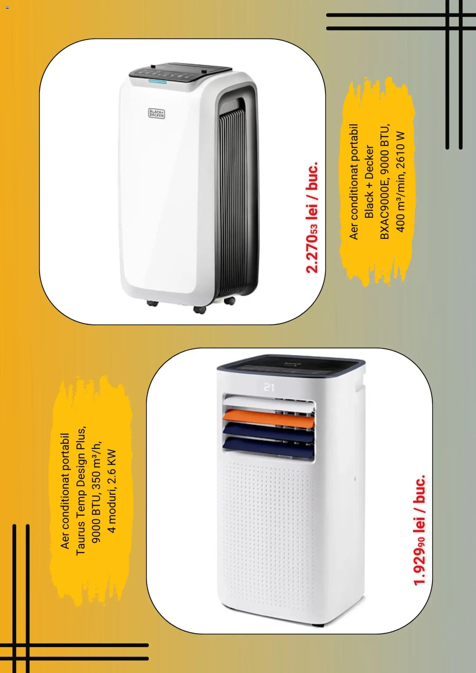 Noul catalog Mathaus – valabil de la 26.06.2026 | Pagină: 5 | Produse: Aer Condiționat, Black