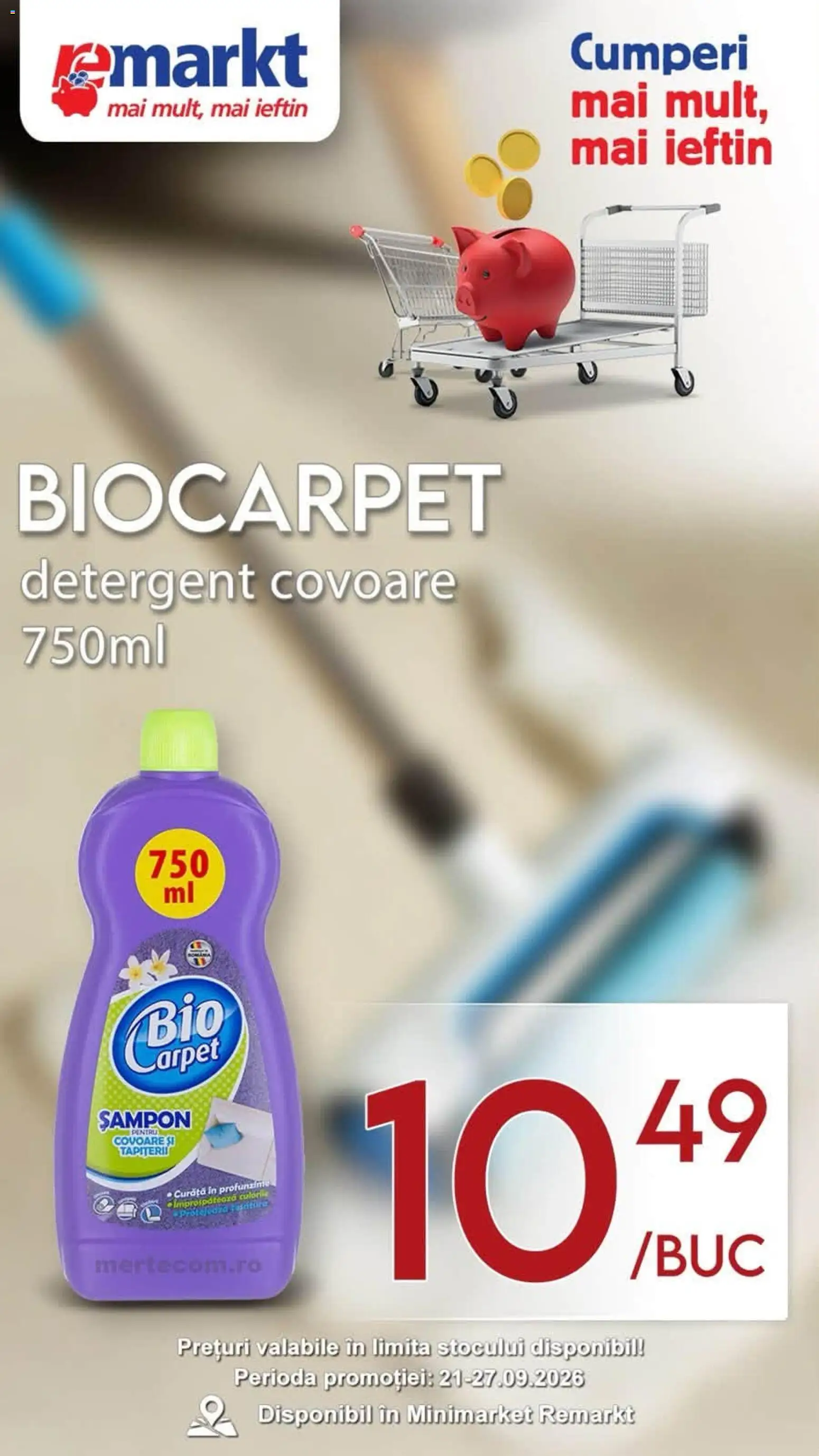 Noul catalog Remarkt – valabil de la 21.09.2026 | Pagină: 3 | Produse: Șampon, Detergent