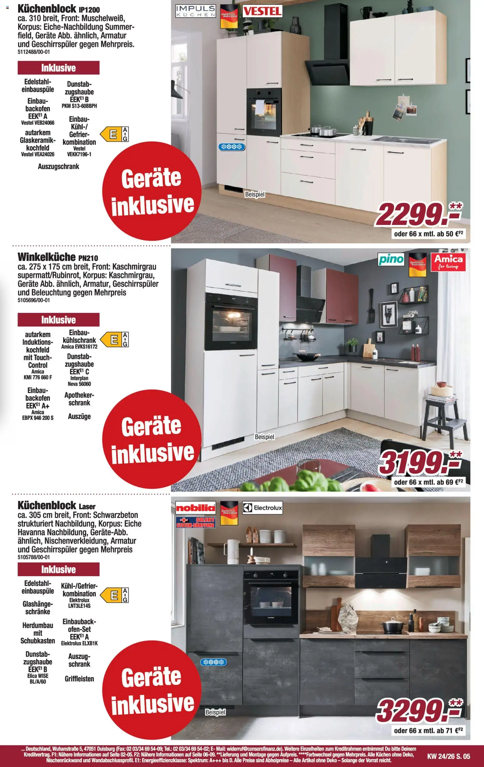 Poco Prospekt – gültig ab 07.06.2026 | Seite: 5 | Produkte: Schrank, Kochfeld, Backofen, Kuchen