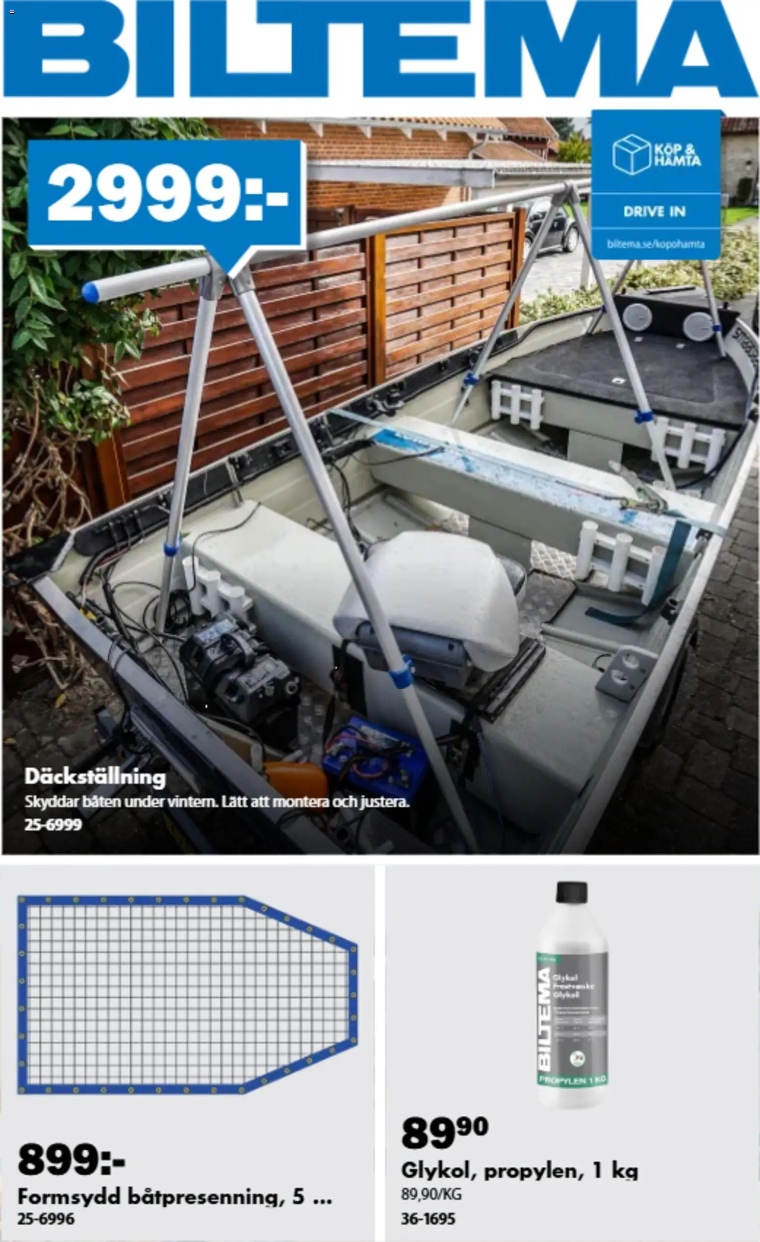 Biltema reklamblad aktuell från 01/09/2026 | Sida: 1