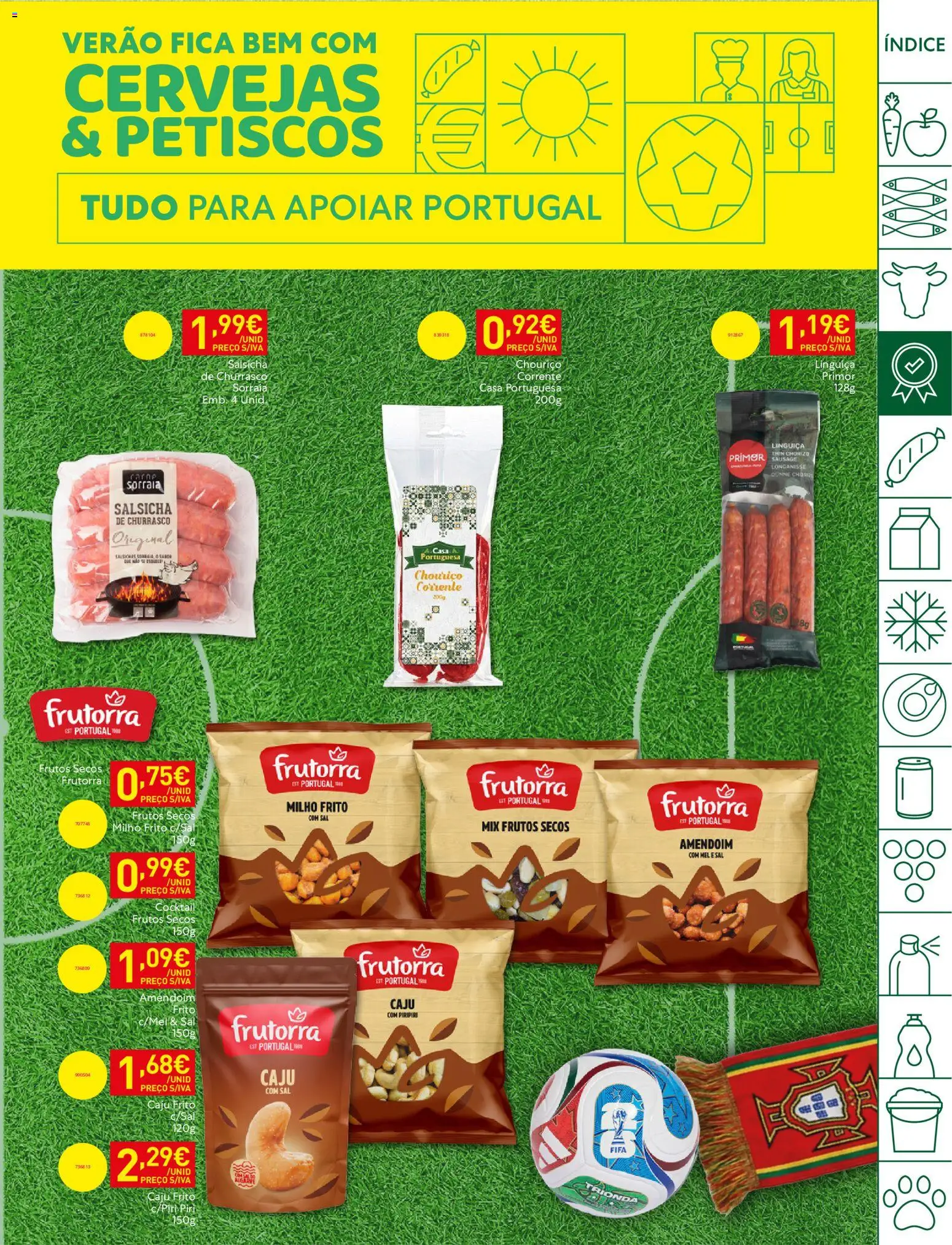 Recheio folheto Madeira │ válido de 16.06.2026 | Página: 7 | Produtos: Sal, Linguiça, Chouriço, Milho