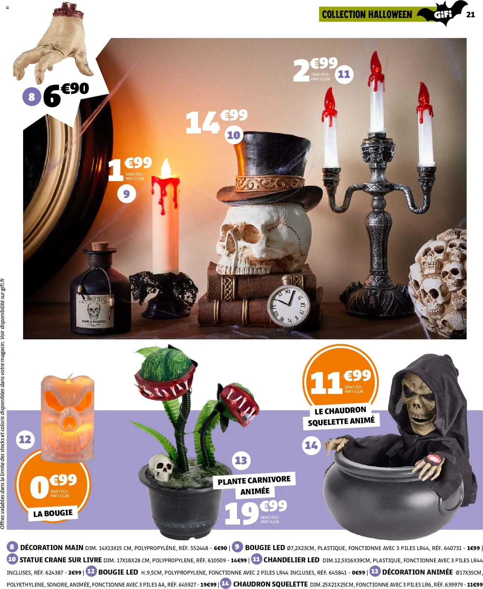 {H1} | Page: 21 | Produits: Décoration, Piles, Livre