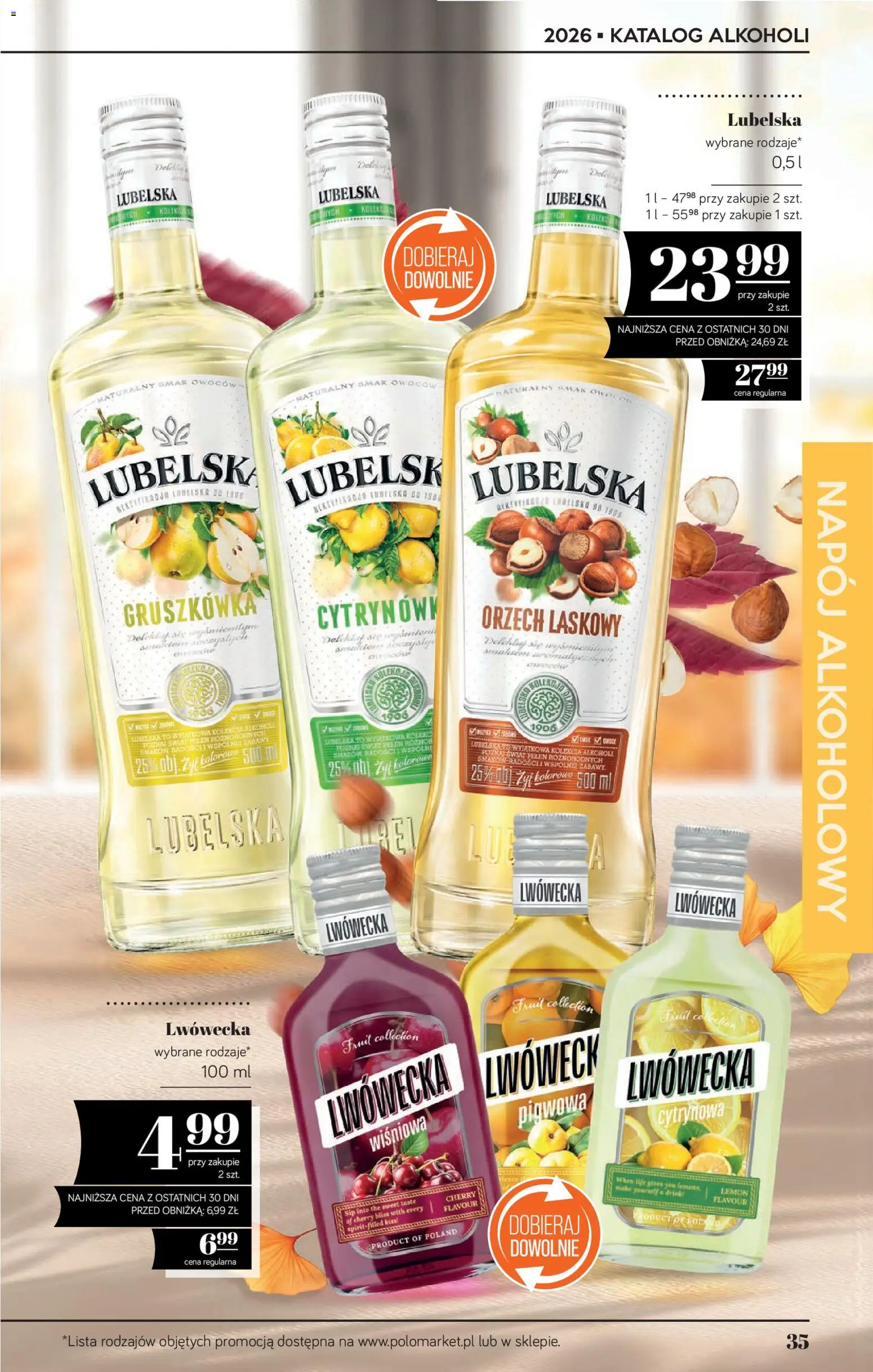 POLOmarket katalog - Alkoholi od 08.10.2026 | Strona: 35 | Produkty: Gruszkówka, Alkohol