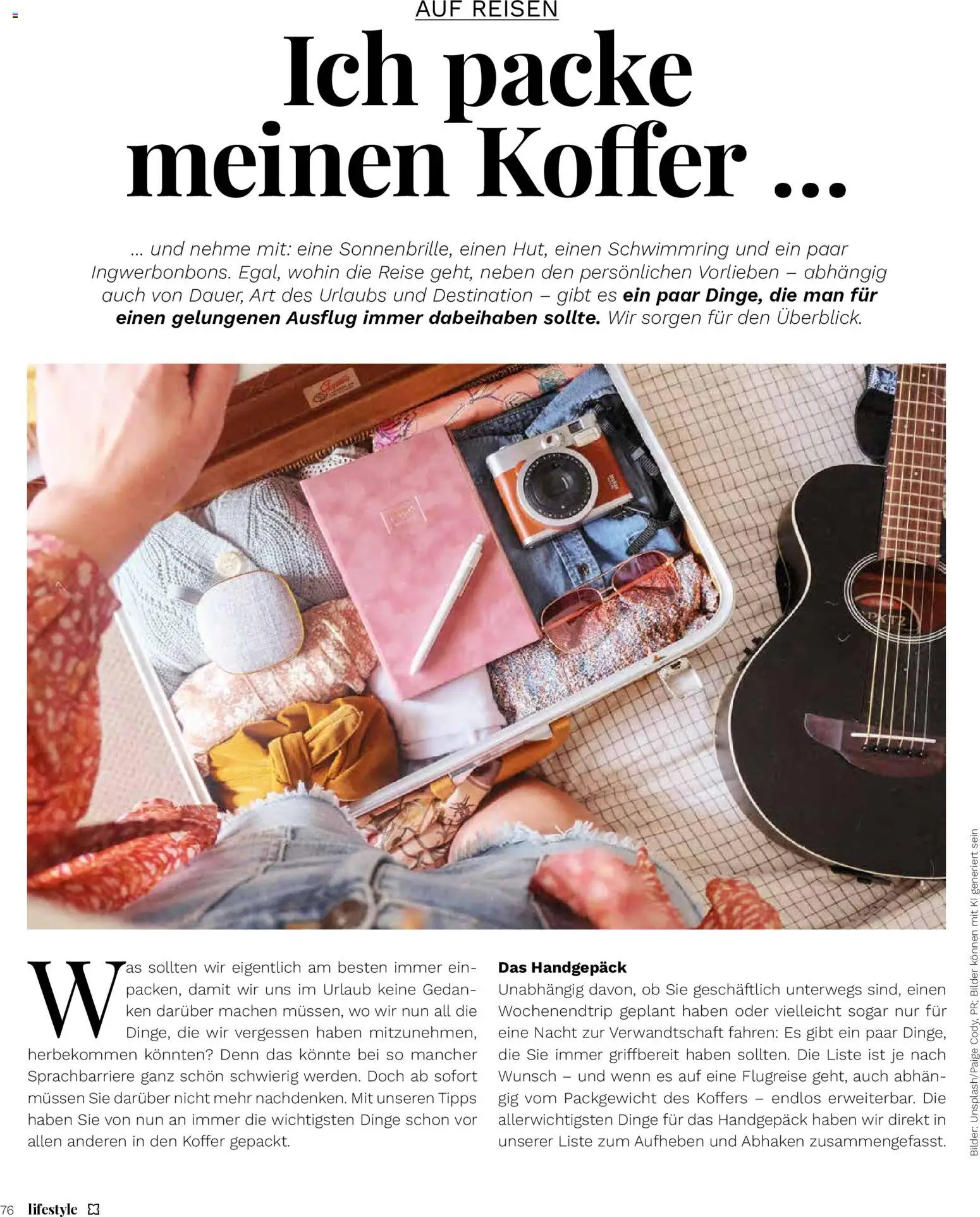 Müller Lifestyle – gültig ab 05.05.2026 | Seite: 76 | Produkte: Bilder, Koffer, Hut