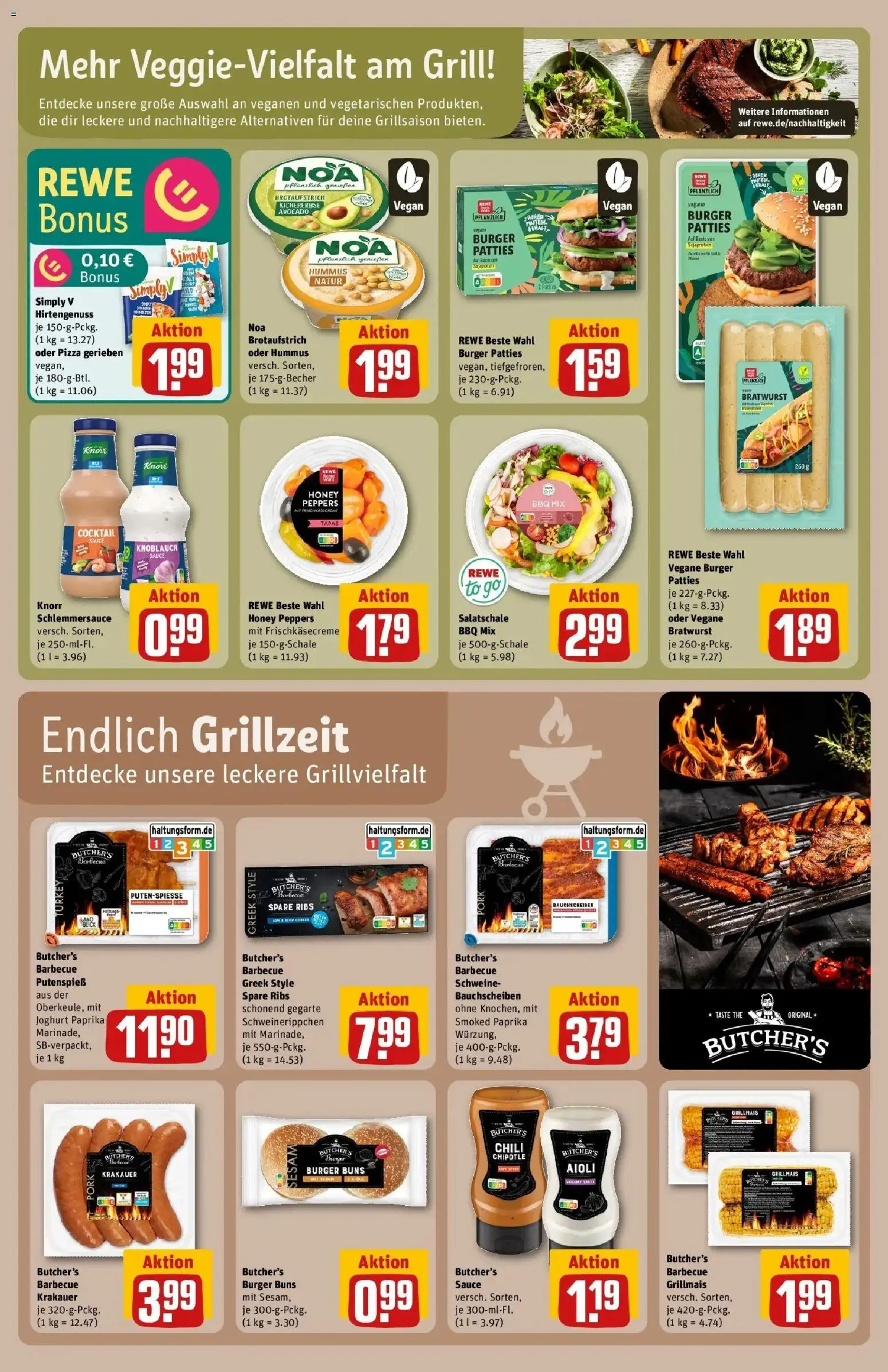 Rewe Prospekt Heidenheim	 – gültig ab 10.05.2026 | Seite: 25 | Produkte: Bratwurst, Spare ribs, Avocado, Knoblauch