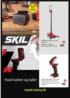 Harald Nyborg - Skil værktøj gyldig fra 05.05.2026 | Side: 9 | Produkter: Lyd, Højttaler, Batteri