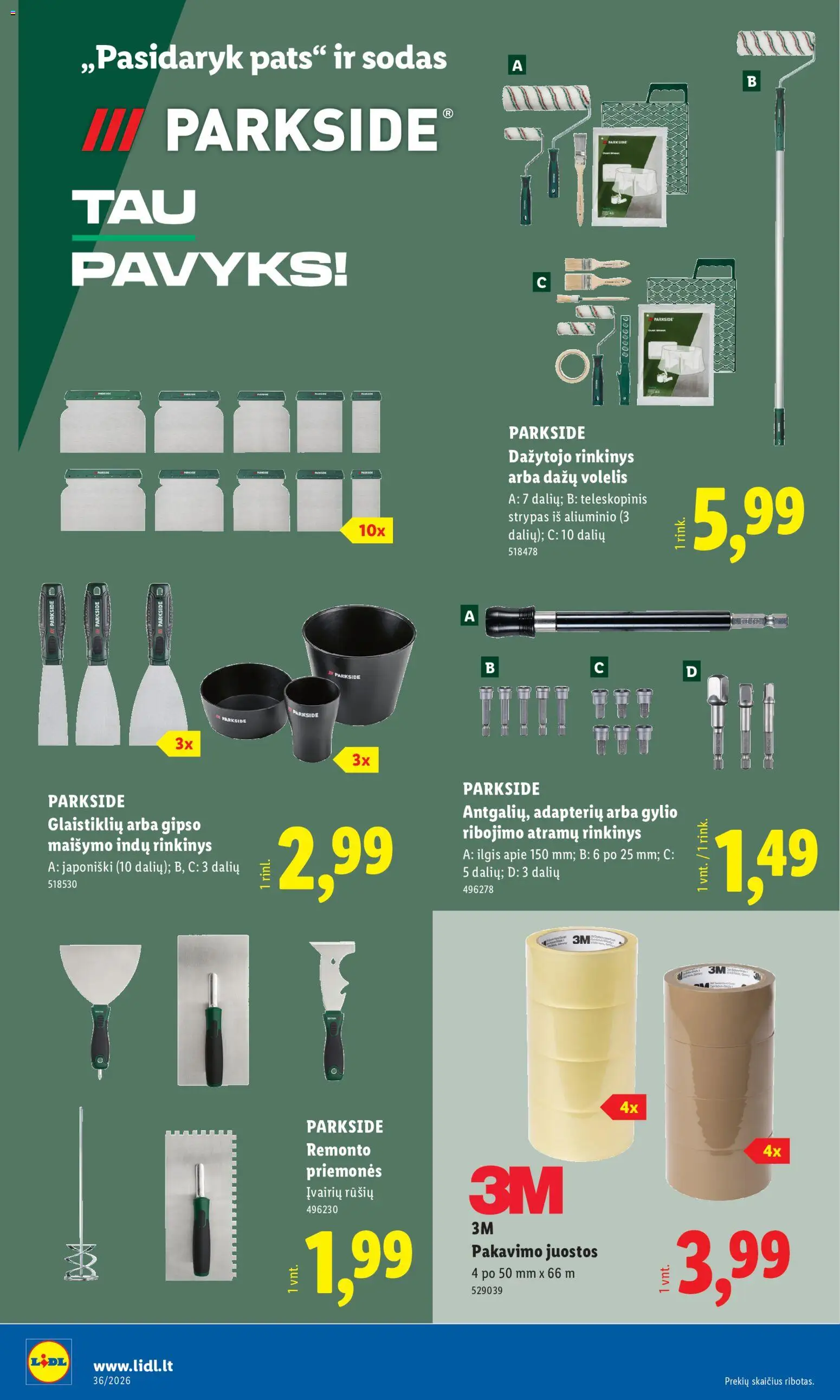 LIDL akcijos nuo 2026.08.31 | Puslapis: 16