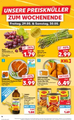 Kaufland Prospekt ab 28.05.2026 gültig | Seite: 10 | Produkte: Sonnenblumenol, Chili, Pasta, Steak